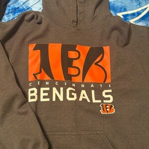 Fanatics Cincinnati Bengals Brown and Orange Hoodie